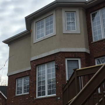 James Harsie lap siding , LP Smartside trim