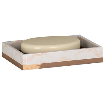 nu steel Misty Copper Collection Soap Dish