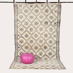 Vintage Beni Ourain Rug - Rugs