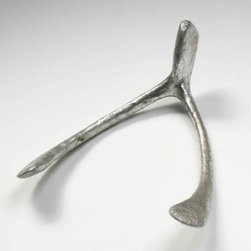 Pewter Wishbone | Pulp Home - Home Decor
