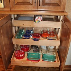 Traditional Kitchen Remodel - Kitchen Drawer Organizers