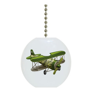 Green Airplane Ceiling Fan Pull - Traditional - Ceiling Fan Accessories -  by Carolina Hardware and Decor, LLC | Houzz