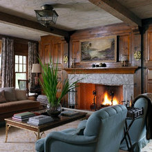 rustic living room