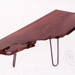 Industrial Coffee Table Natural Edges - Coffee Tables
