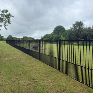 WROUGHT IRON FENCE - POTTSBORO, TX