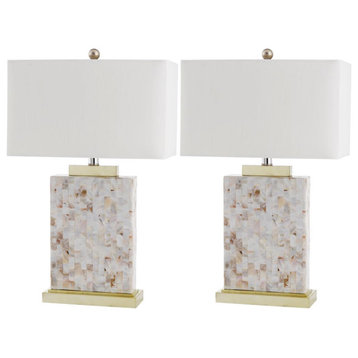 Tory 24.5-Inch H Shell Table Lamp