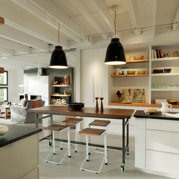 Modern Vermont kitchen and house