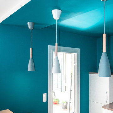 Un appartement relooké à Lyon