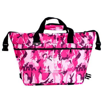 Pink Camo Soft Sided Cooler