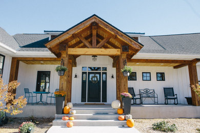 Example of a trendy home design design in Minneapolis