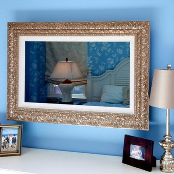 Framed TV Mirror for 55" TV