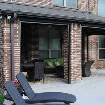Existing home motorized screens