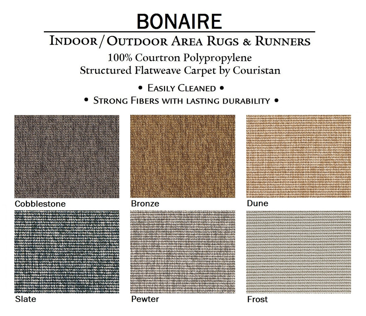 Couristan BONAIRE Area Rug Indoor/Outdoor Carpet, 4'x6' - Contemporary ...