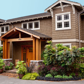 Lake Washington Contemporary Garden