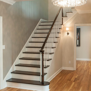 Stair Case - Oak Floors