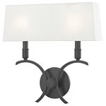 Mitzi by Hudson Valley Lighting - Gwen 2-Light Wall Sconce, Old Bronze Finish, Large - We get it. Everyone deserves to enjoy the benefits of good design in their home, and now everyone can. Meet Mitzi. Inspired by the founder of Hudson Valley Lighting's grandmother, a painter and master antique-finder, Mitzi mixes classic with contemporary, sacrificing no quality along the way. Designed with thoughtful simplicity, each fixture embodies form and function in perfect harmony. Less clutter and more creativity, Mitzi is attainable high design.