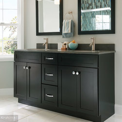 KraftMaid: Bathroom Sink Base in Onyx - Bathroom Vanities And Sink Consoles