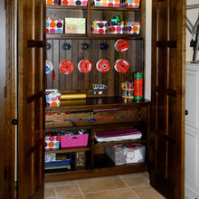 romy gift wrapping closet !