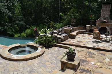 Example of a pool design in Atlanta
