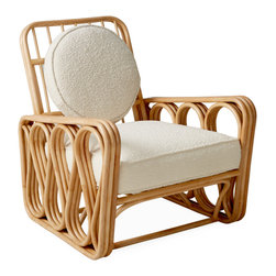 Jonathan Adler - Riviera Lounge Chair - Armchairs And Accent Chairs