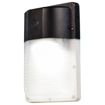 Heath Zenith HZ-8801 1 Light 8" Tall LED Outdoor Wall Sconce - Black