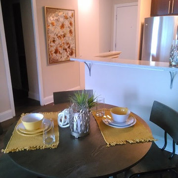 Industrial Inspired dining