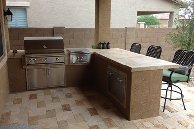 Elegant patio photo in Phoenix