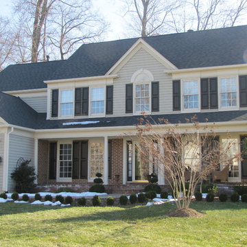 LANDMARK ARCHITECTURAL SHINGLES MOIRE BLACK