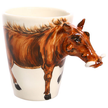 Wild Boar 3D Ceramic Mug