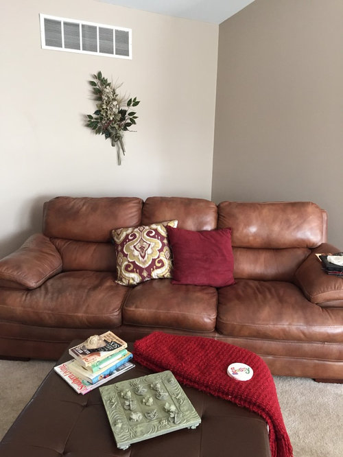 What can I do behind my couch area?