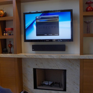 TV over Fireplace
