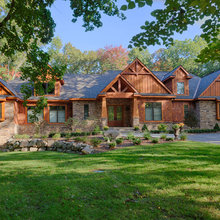 rustic house exterior