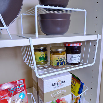 Organized Pantry Shelving