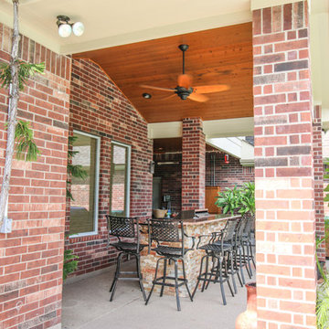 Covered Patio with Kitchen: Cypress, TX