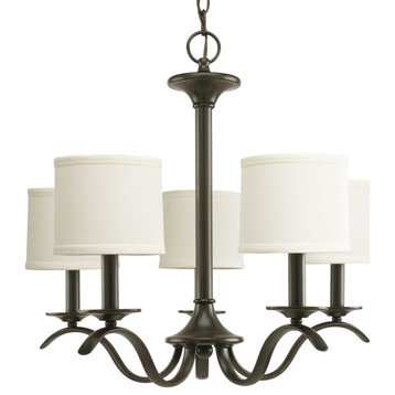 Mark 5 Light Chandelier, Antique Bronze