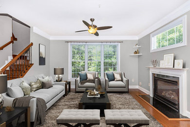 Living room - living room idea in DC Metro
