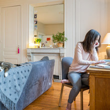 Un après-midi chez Géraldine, du blog Les moineaux de la mariée