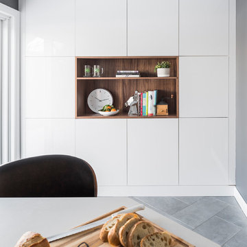 Mid-Century Modern Small Kitchen