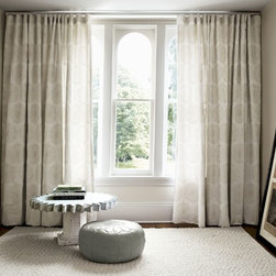 Smith and Noble Classic Wave Fold Drapery - Curtains