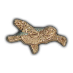 5" Swimming Sea Turtle - Tile