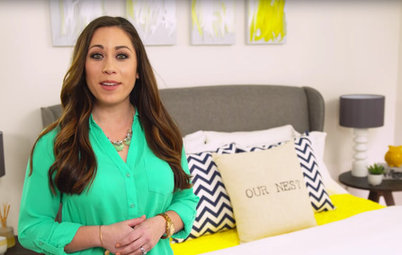 Shop Houzz: Video - How to Bring Bold Colors Into a Room