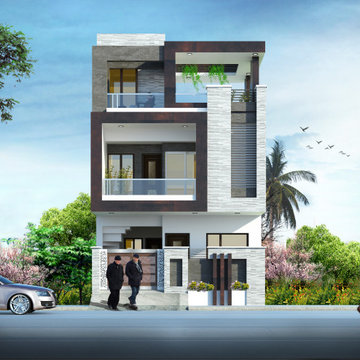 proposed residence for mr sanjay jaiswal