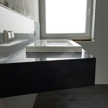 Granit Waschtisch Nero Assoluto in Zürich/ Schweiz