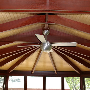 Victorian Sunroom - Insulated Roof System - Interior Ceiling