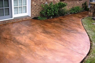 Inspiration for a patio remodel in Tampa with no cover