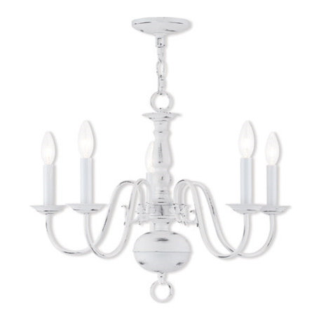 Livex Lighting 5005-60 Williamsburgh - Five Light Chandelier