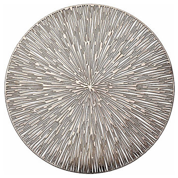 6 Spike 15" Vinyl Round Table Placemats
