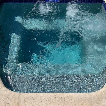 Aqua Blue - Mini Pebble Finish