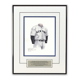 MLB Tampa Bay Rays 2005 uniform original art – Heritage Sports Art