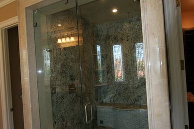 Elegant bathroom photo in Orange County